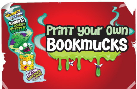 Print Your Own Bookmuck - Shoccoli & Stinky Cheese