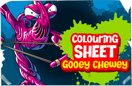 Clouring Sheet - Gooey Chewey