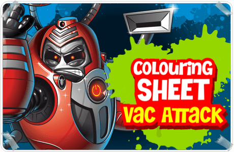 Clouring Sheet - Vac Attack